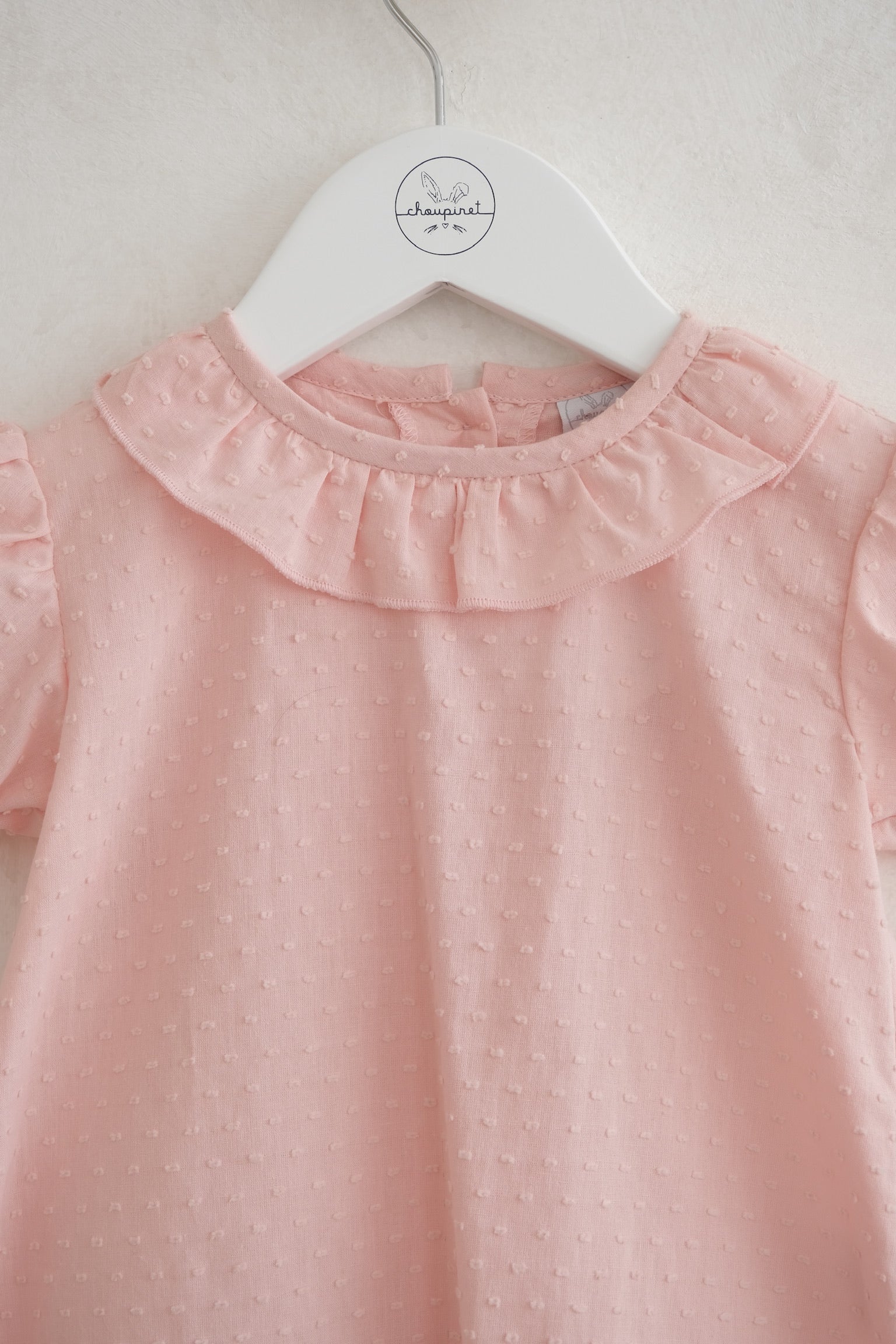 Light Pink Plumeti Shirt