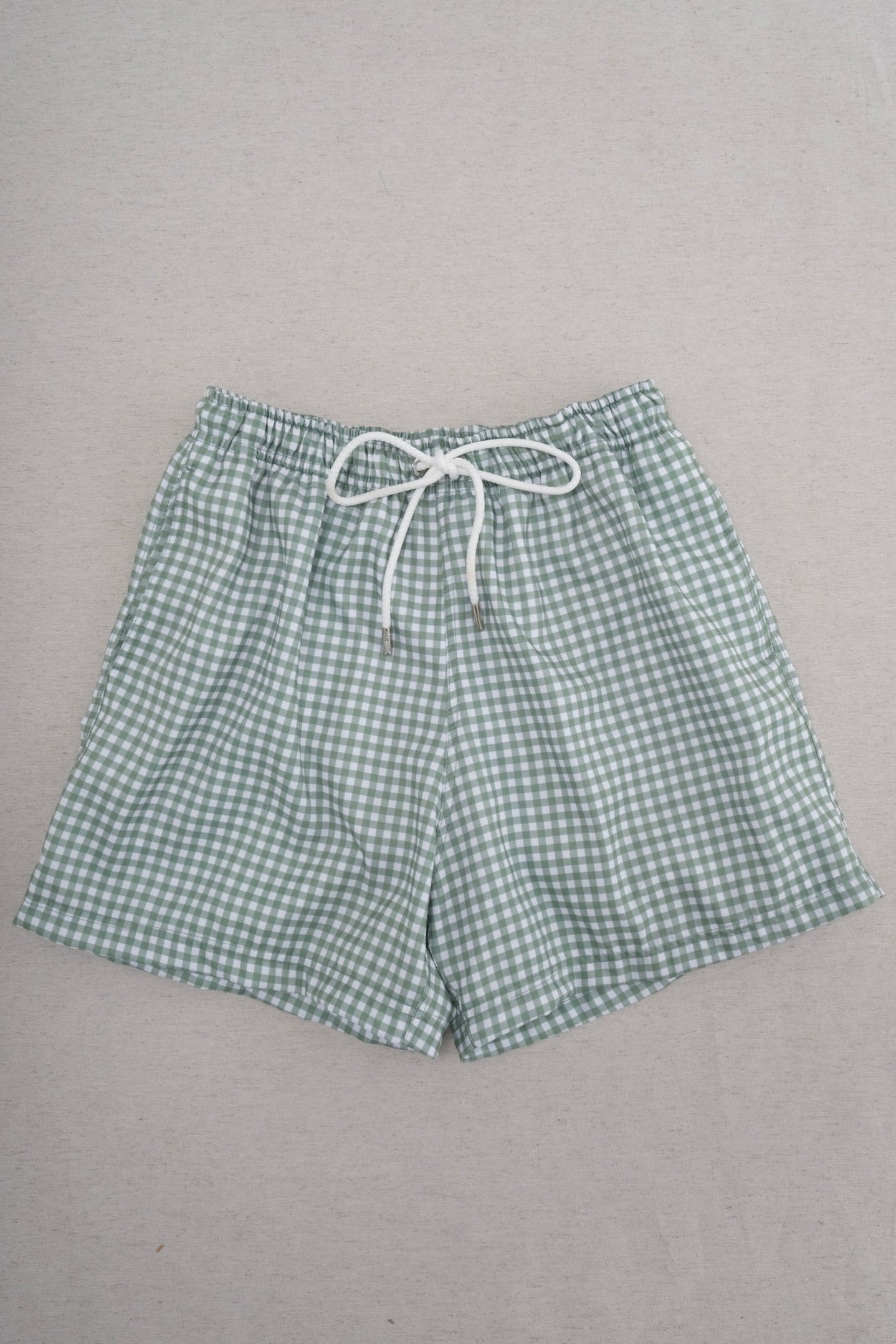 Traje de Baño Papá Ginham Verde