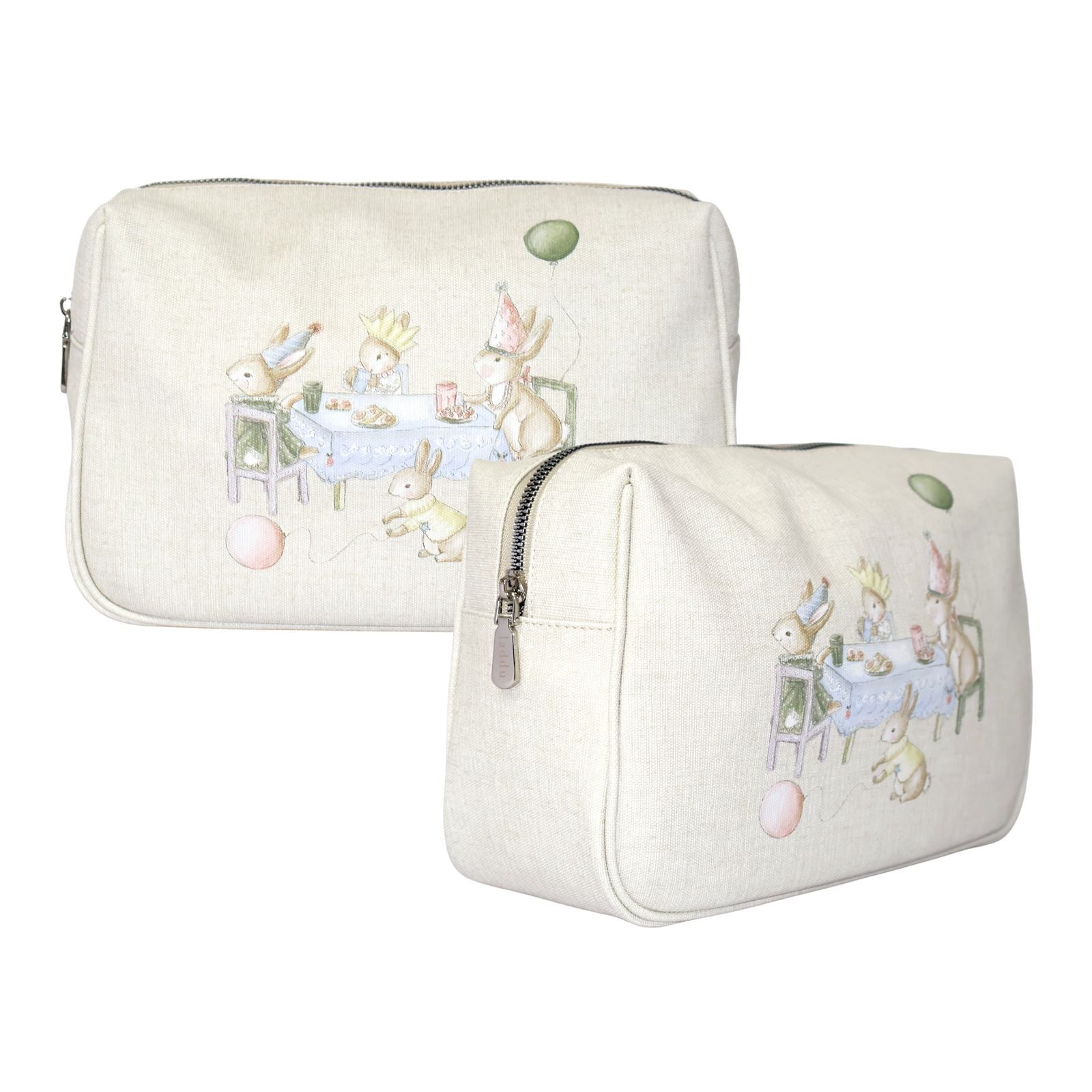 Neceser Grande Fiore Blanco Fiesta