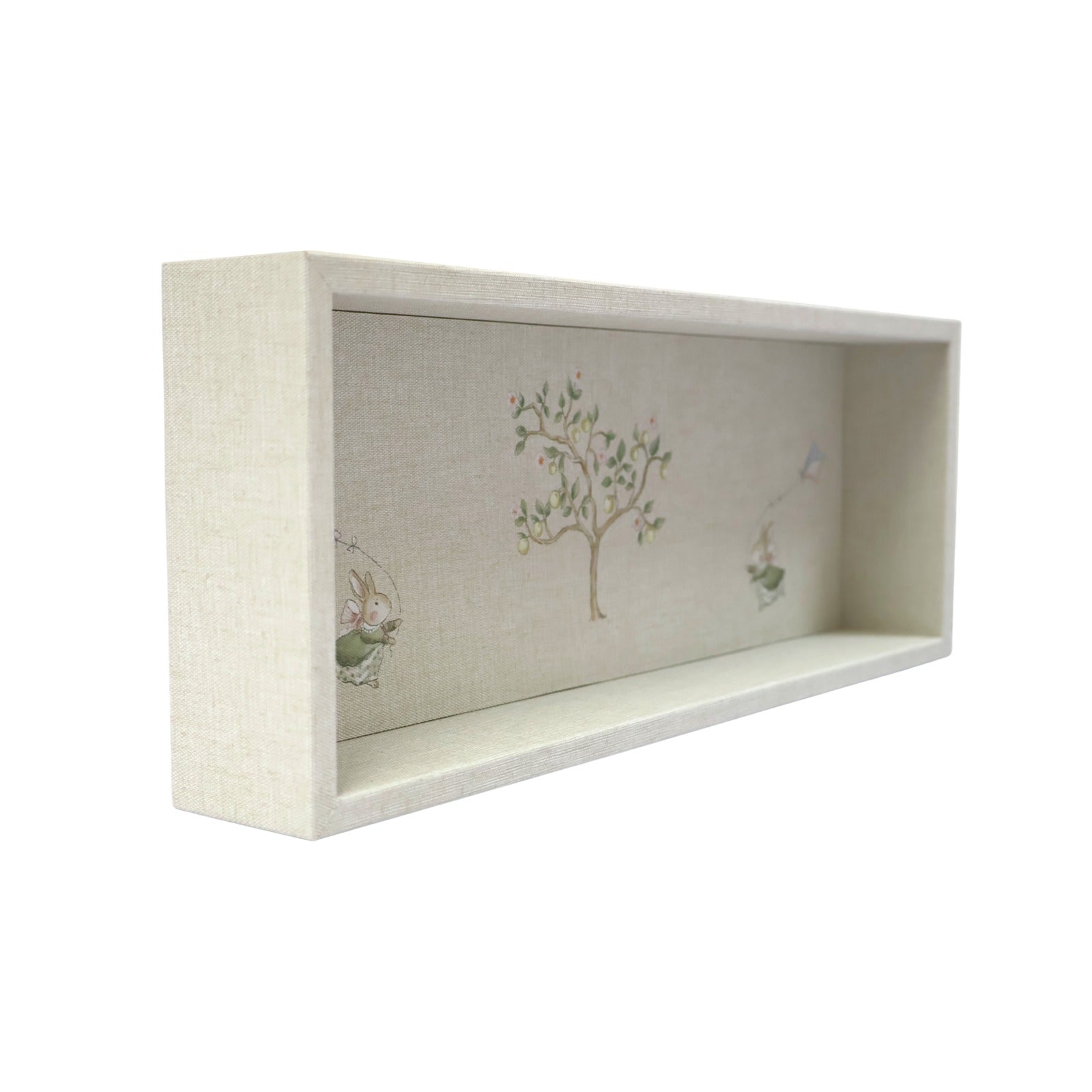 Charola Baño Fiore Blanco Jardin