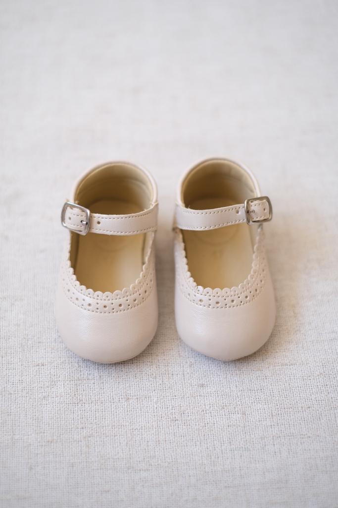 Zapatos Calados Beige