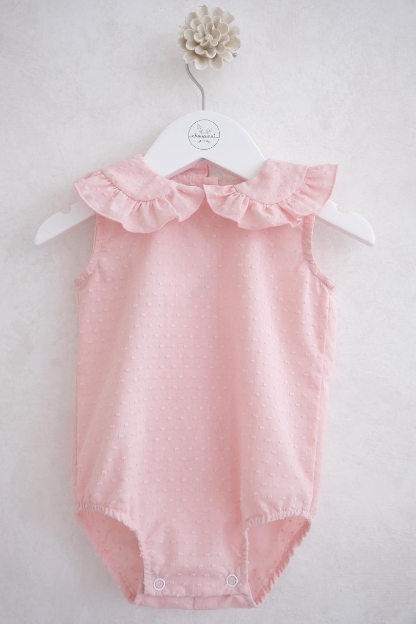 Pañalero Lola Plumeti Rosa Claro Sin Manga