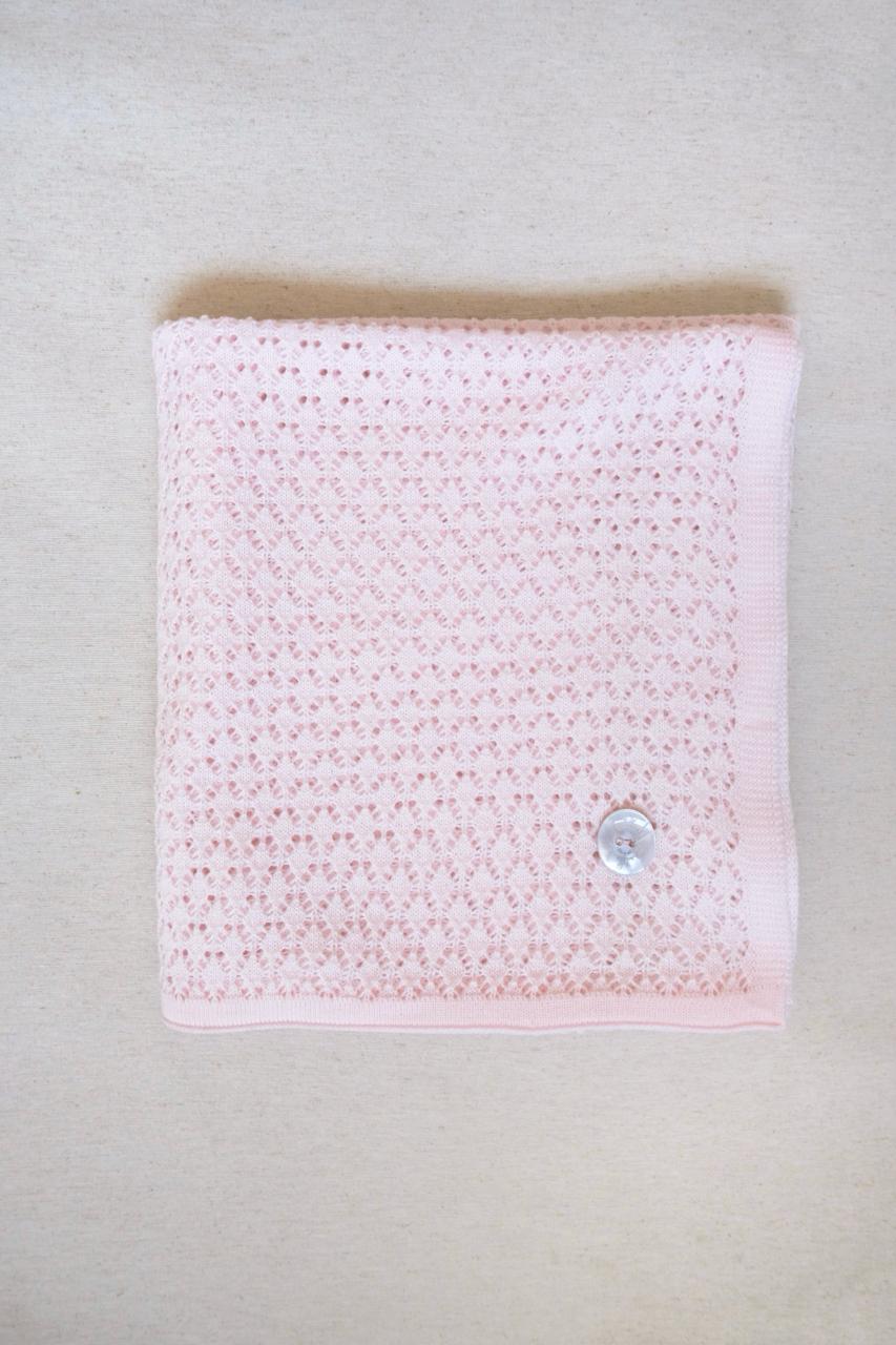 Cobija Calada Rosa Bebé