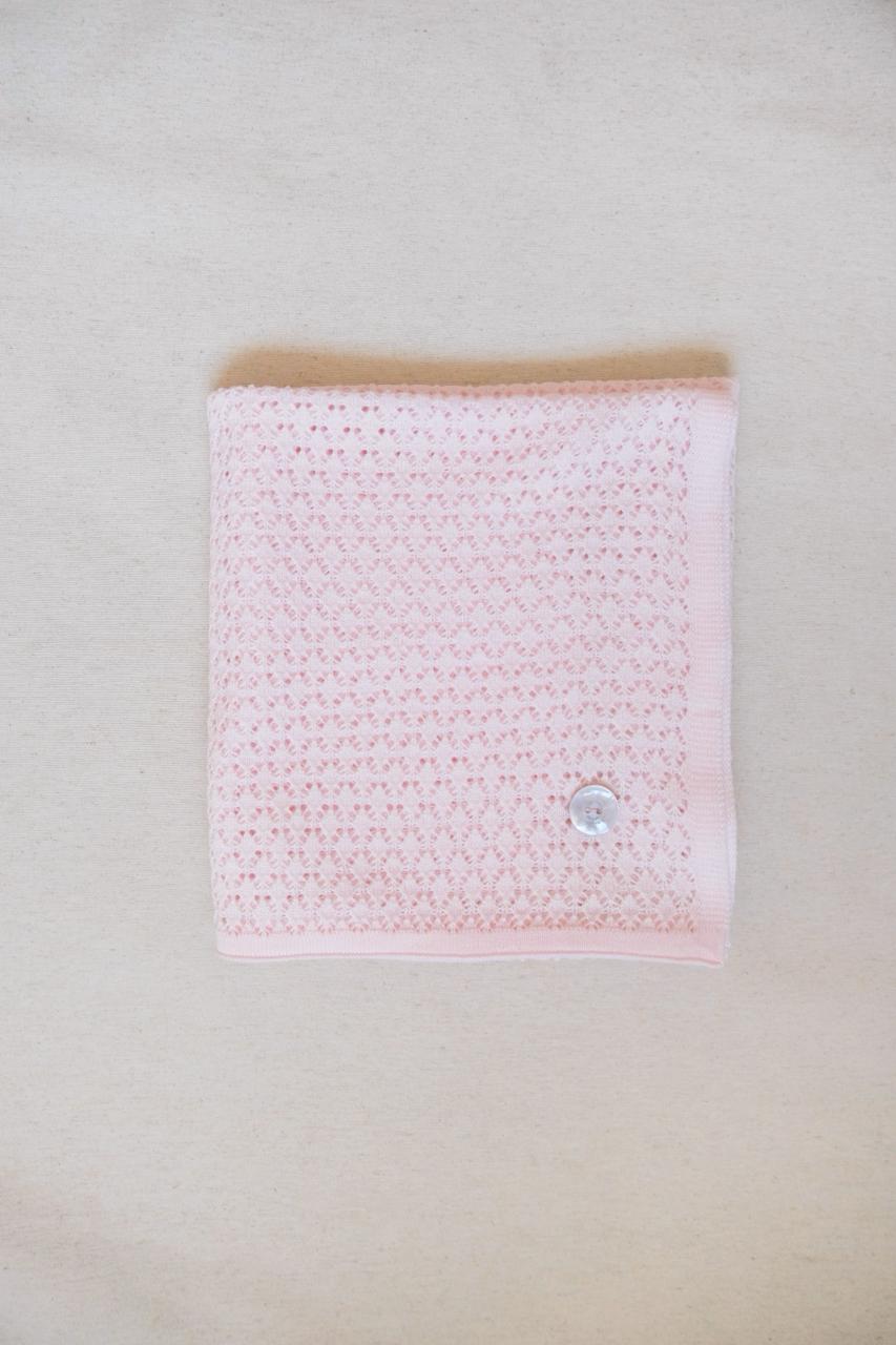 Cobija Calada Rosa Bebé