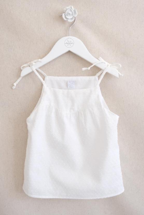 Camisa Plumeti Tirantes Niña
