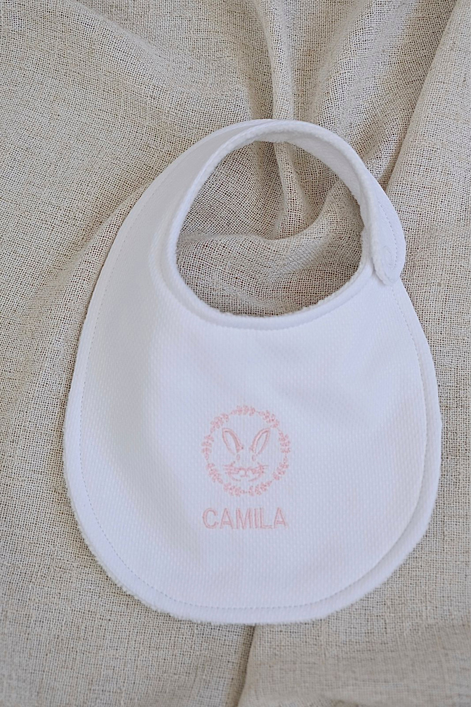 Babero Personalizable Conejo