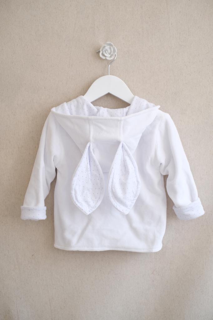 Chambrita Velour Blanco