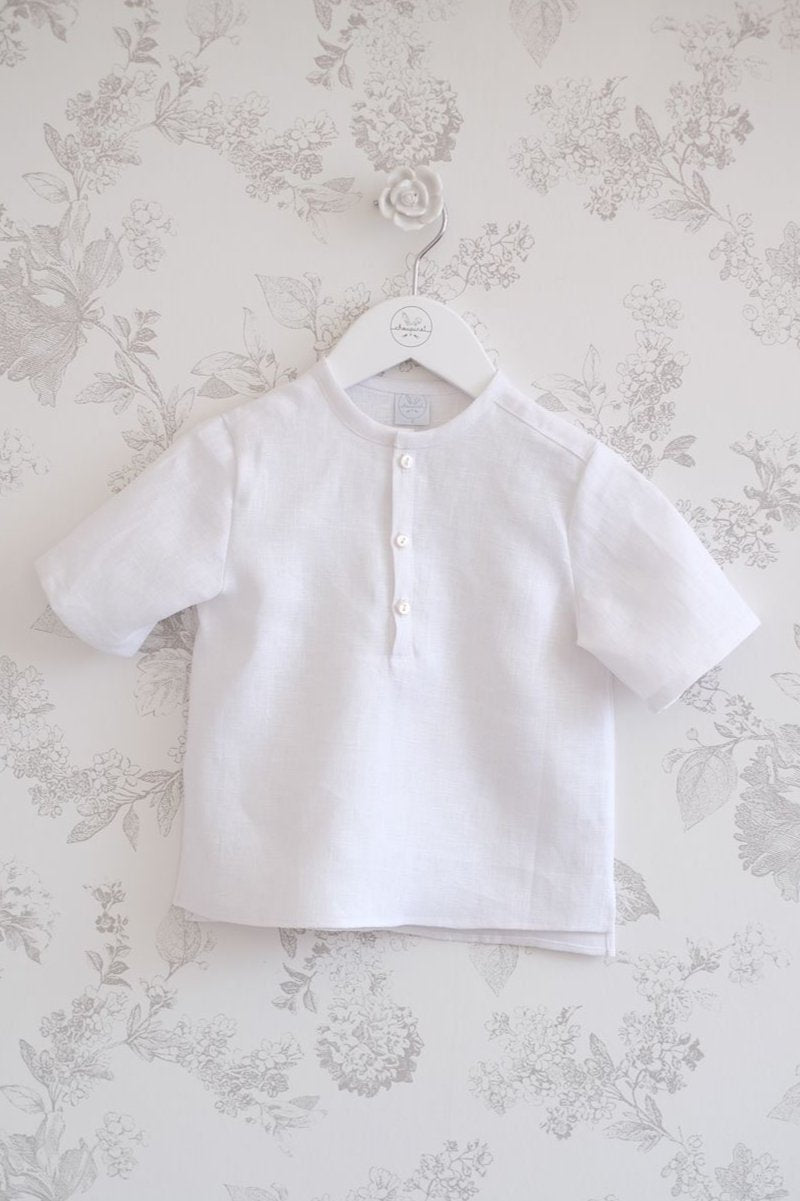 Camisa Lino Blanco