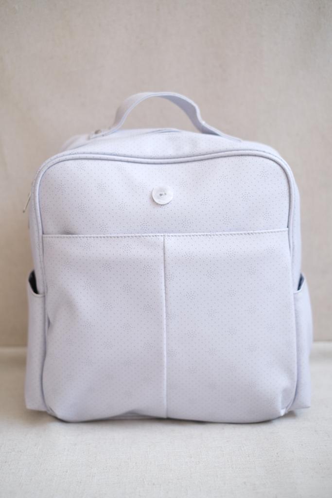 Back Pack Vinipiel Azul