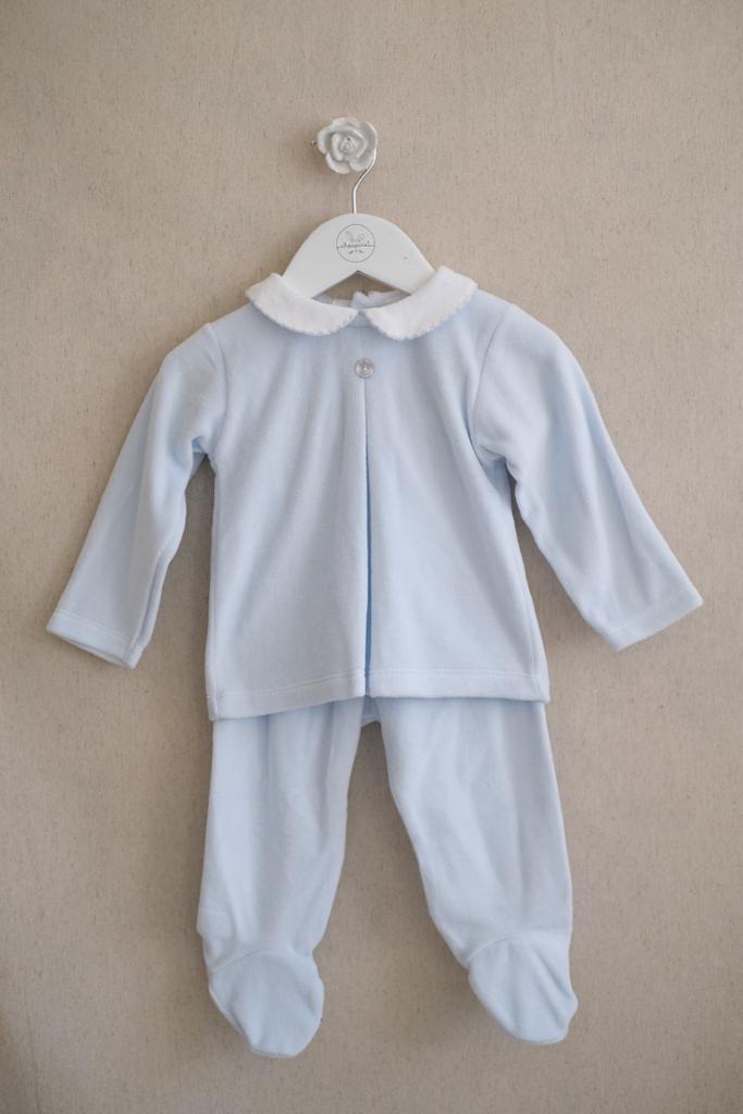 Conjunto Velour Azul