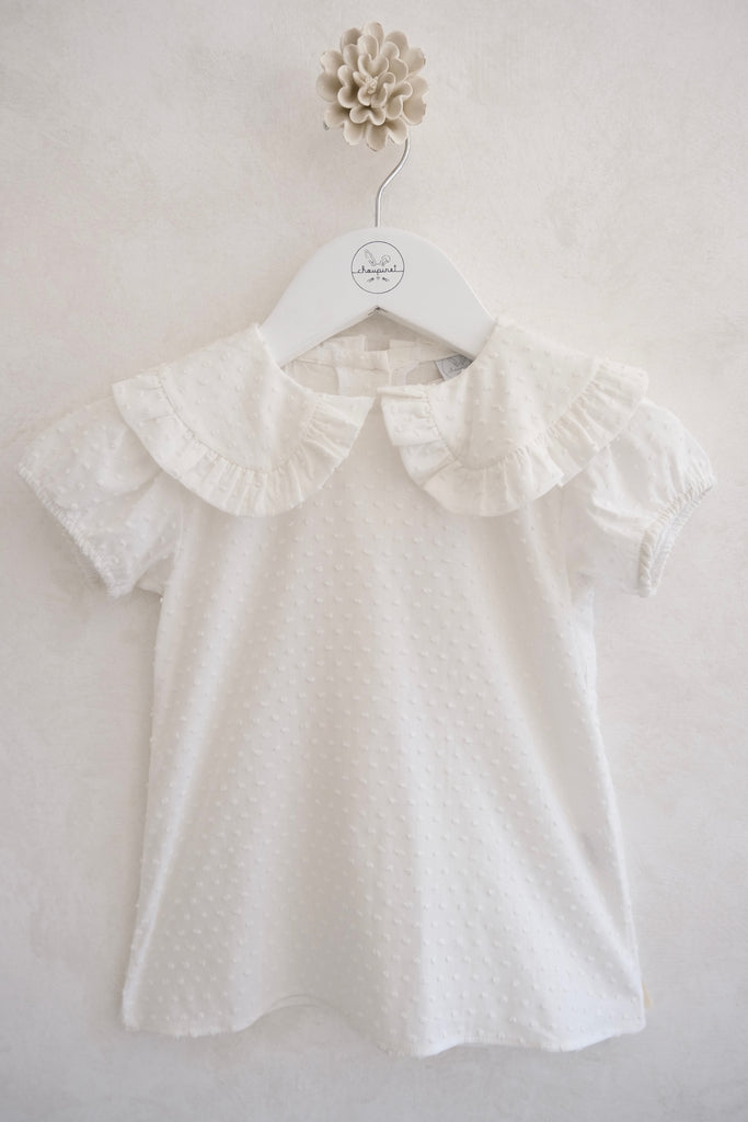 Camisa Olanes Plumeti Blanco