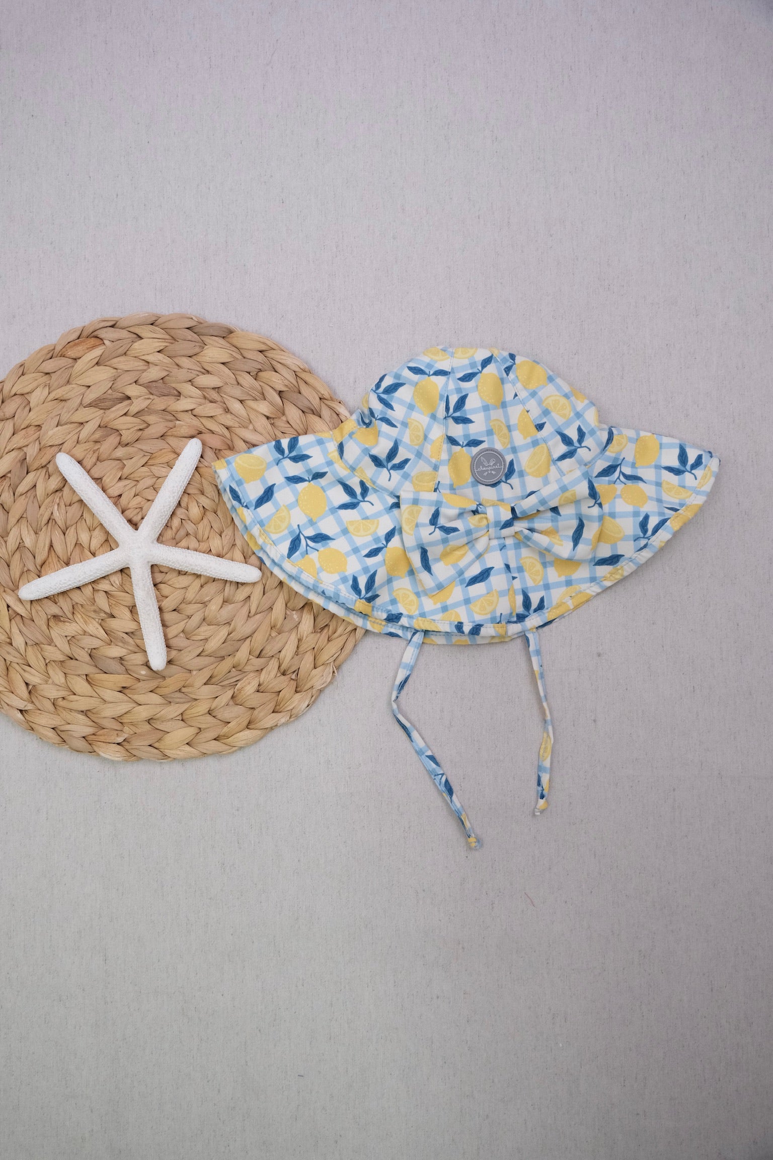 Gorro Traje Niña Limones