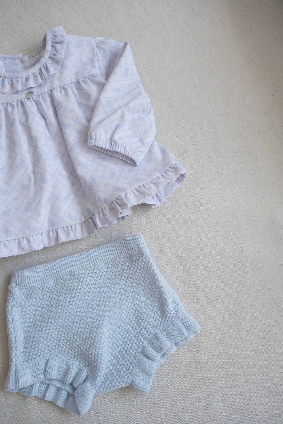 Conjunto Tejido Alma Hop Azul
