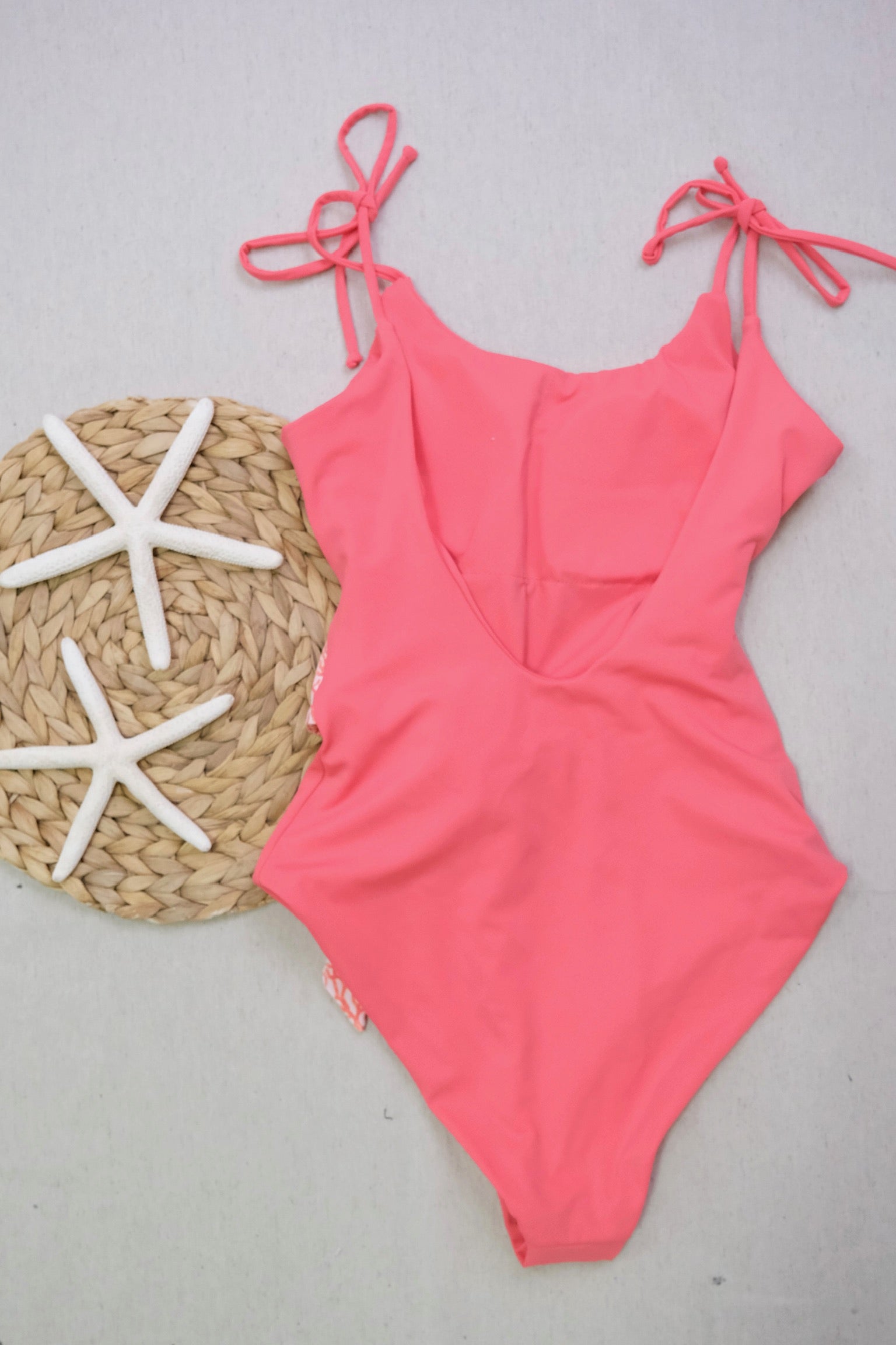 Traje de Baño Mom Coral