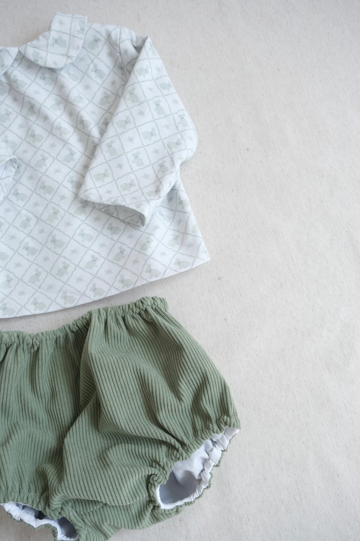 Conjunto Bebé Niño Hop Verde