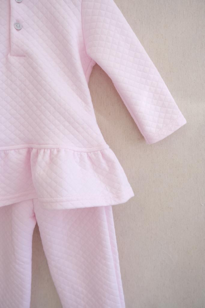 Pijama Rombos Rosa