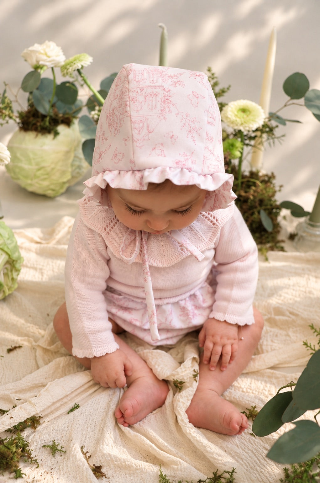 Gorro Olan Play Rosa