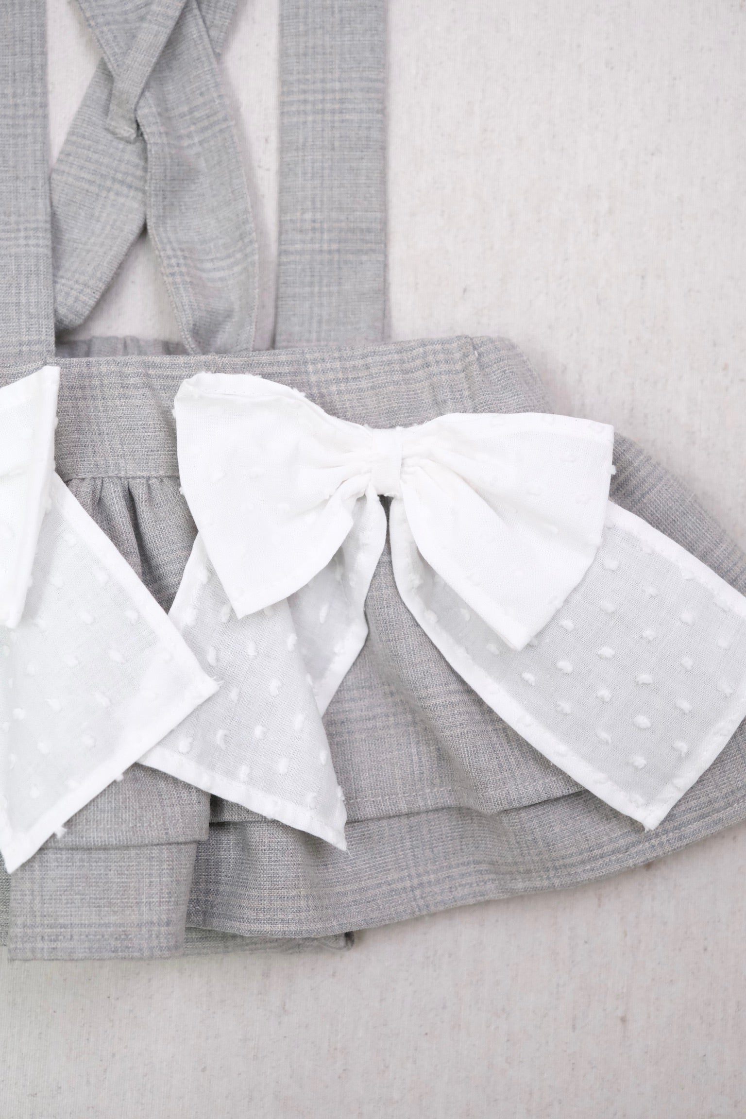 Falda Tirantes Moños Ash