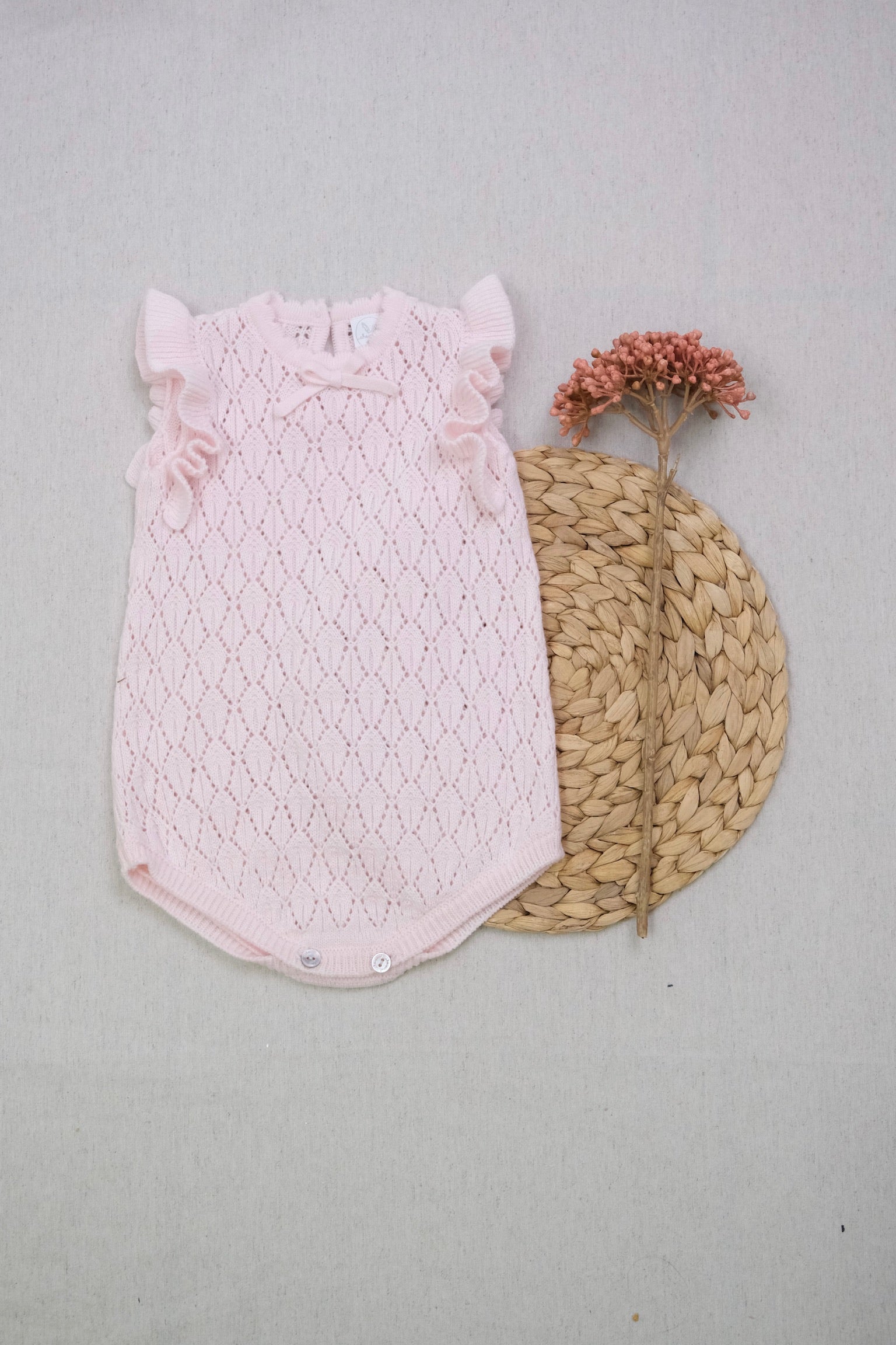 Peto Calado Noa Rosa Bebé