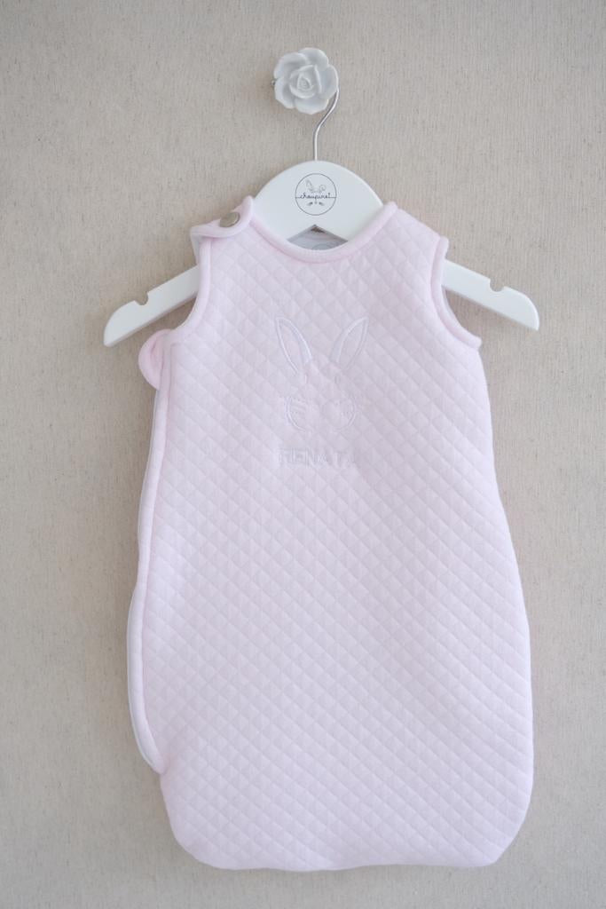 Saquito Newborn XS Rombos Rosa