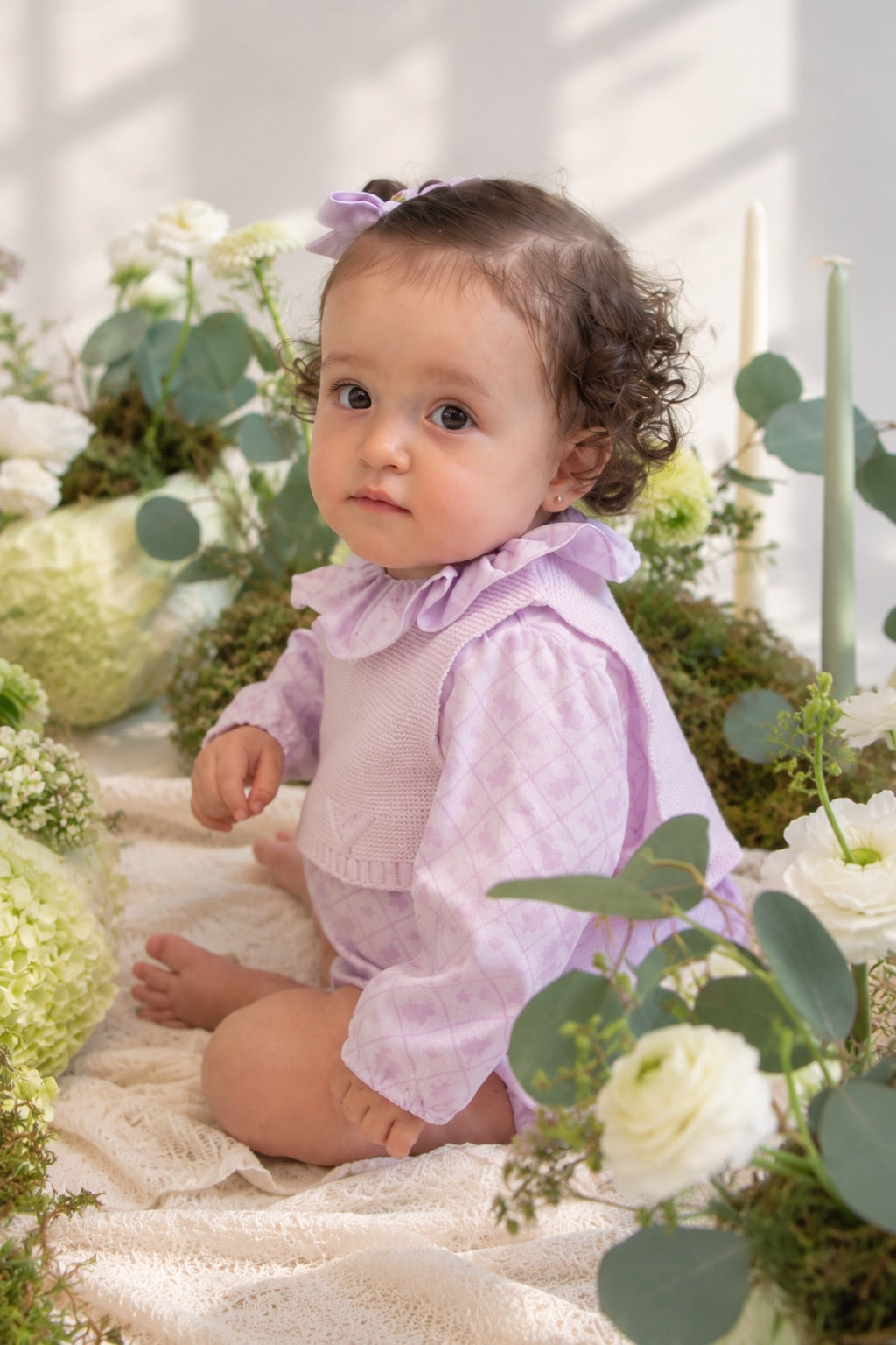Peto Tejido Clover Hop Lila