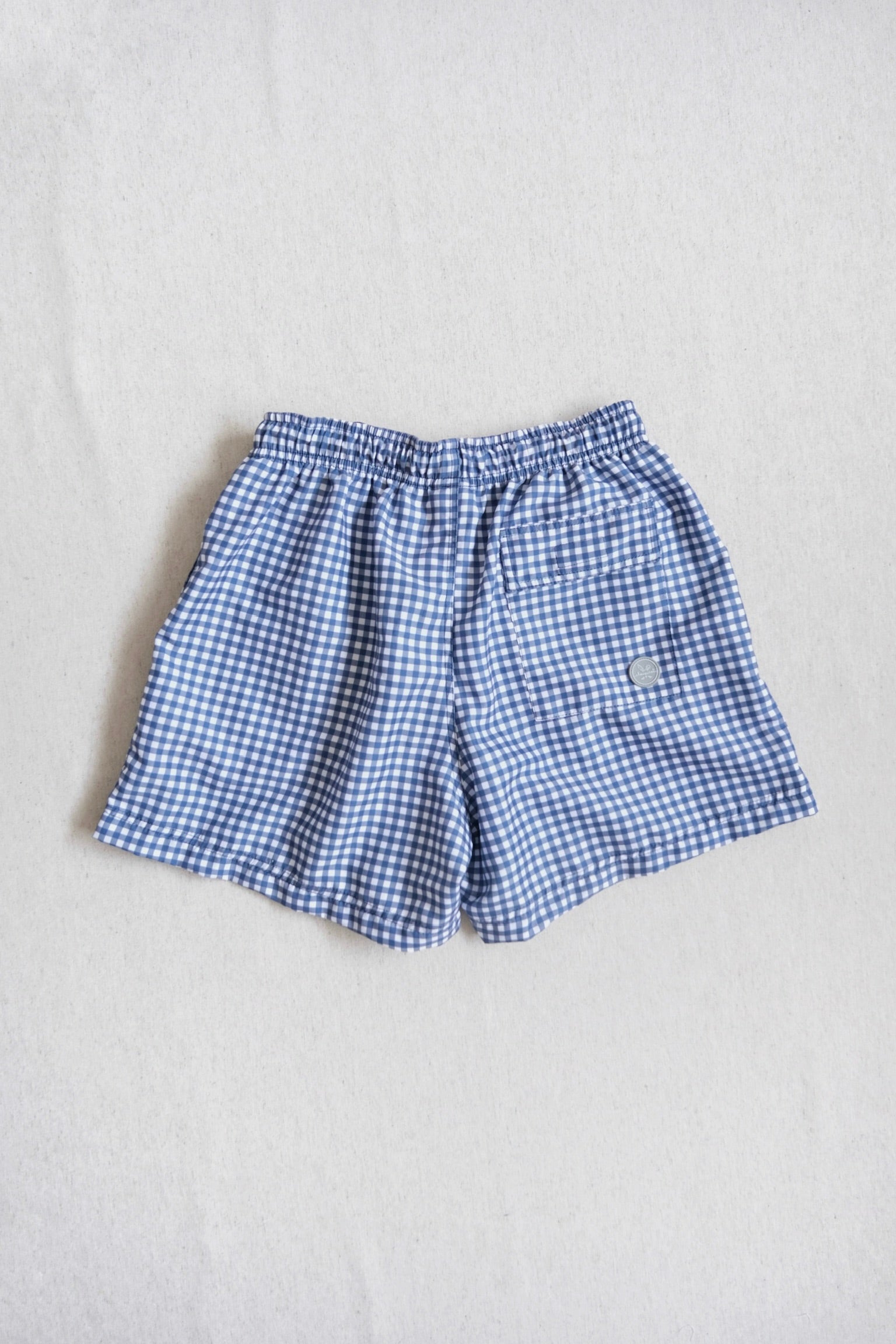 Traje de Baño Papá Ginham Azul