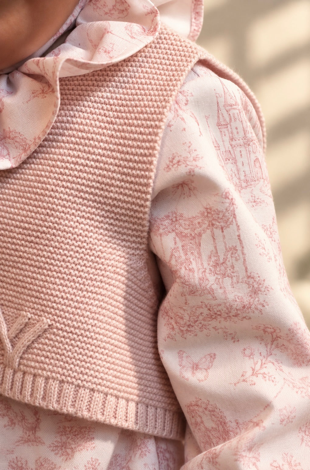 Peto Tejido Clover Play Rosa