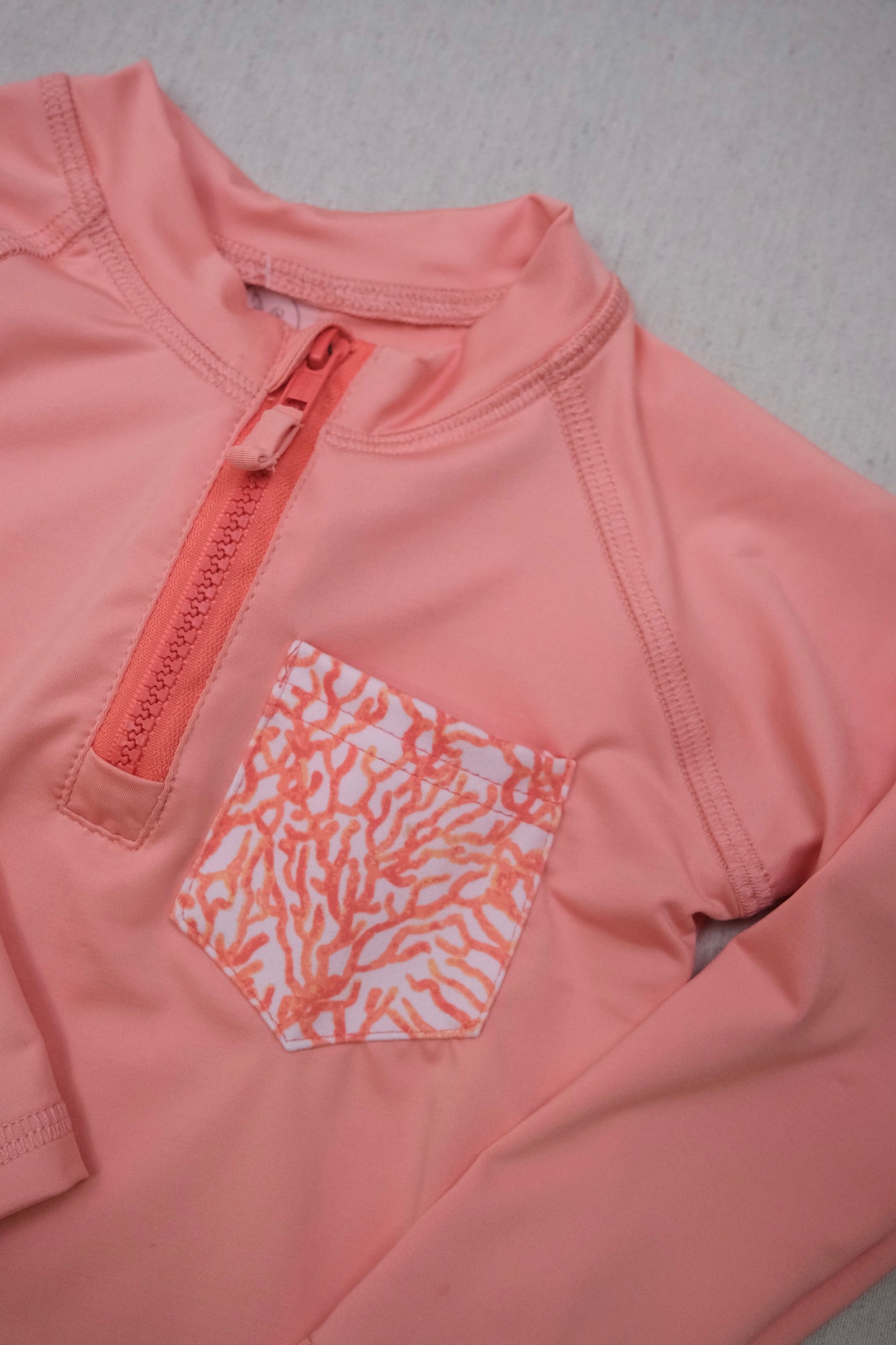 Camisa Surf Niño Coral