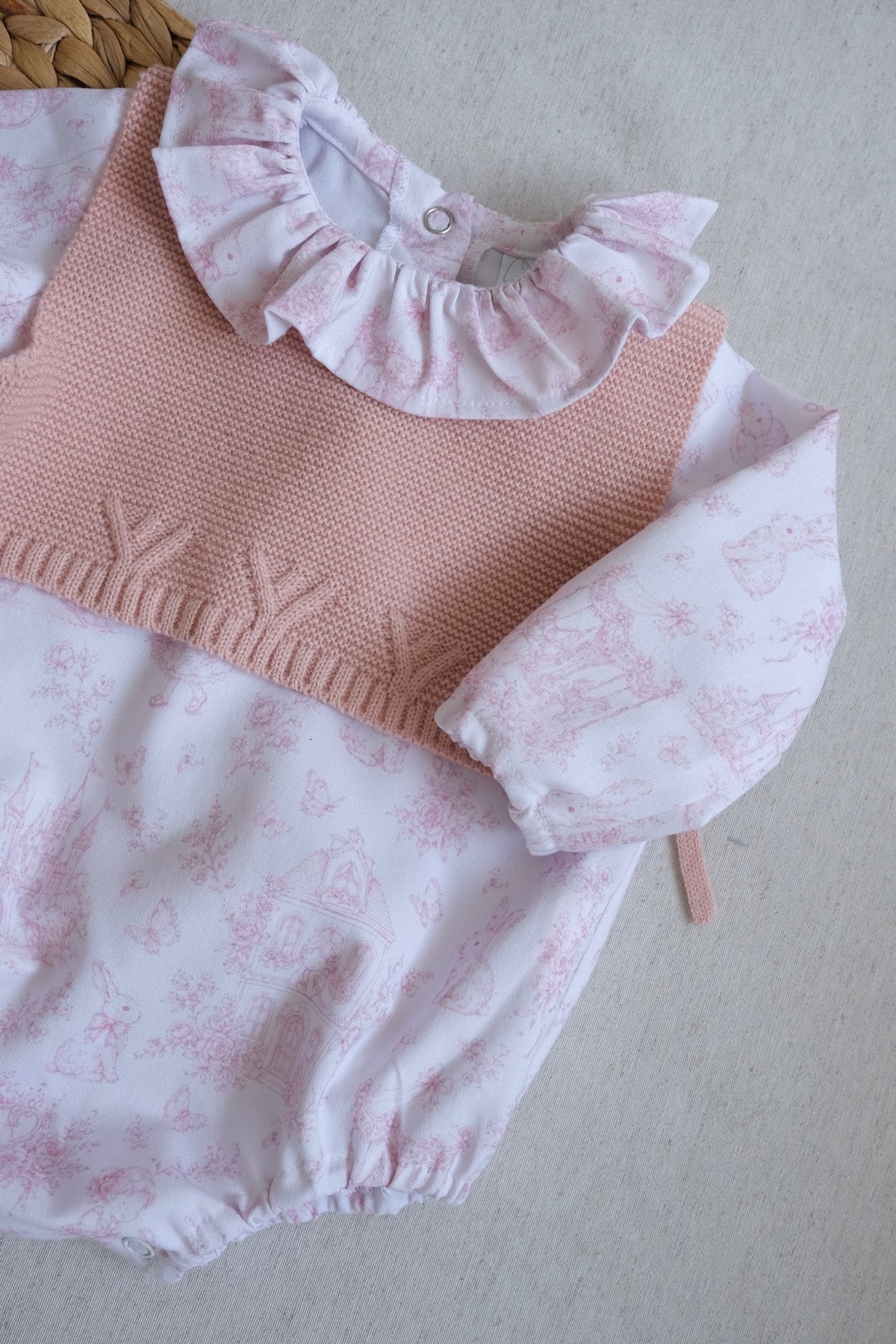 Peto Tejido Clover Play Rosa