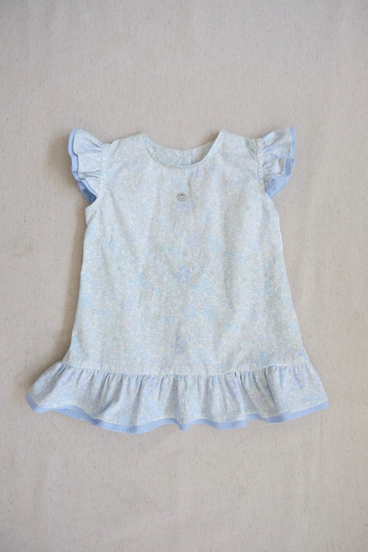 Vestido Recto Índigo