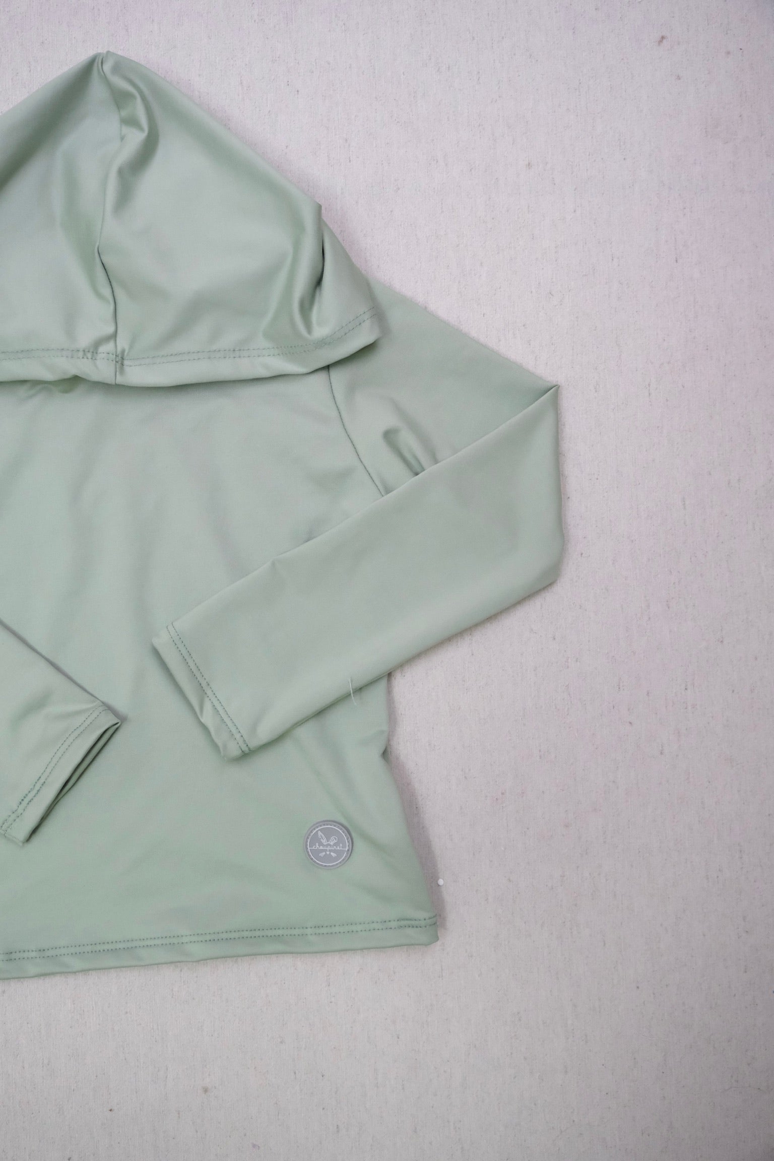 Camisa Surf Niño Hoodie Verde