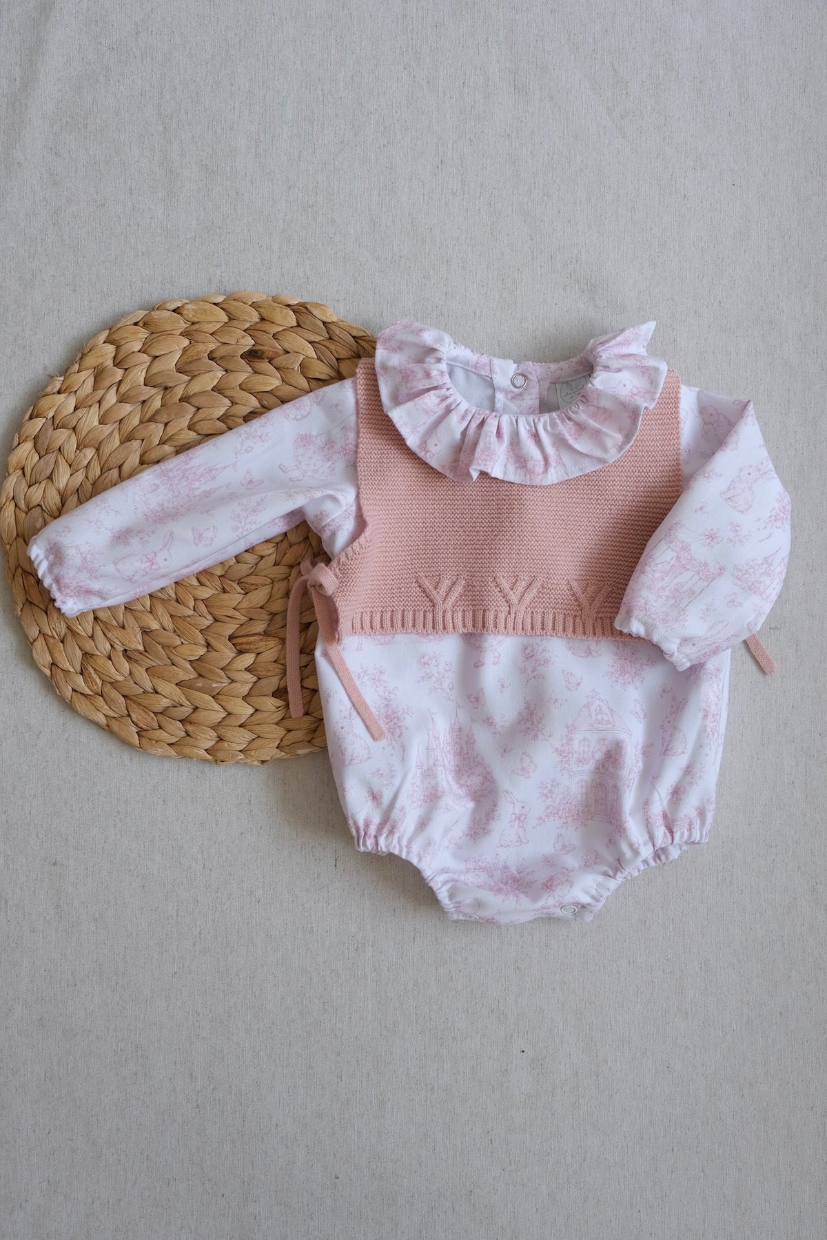 Peto Tejido Clover Play Rosa