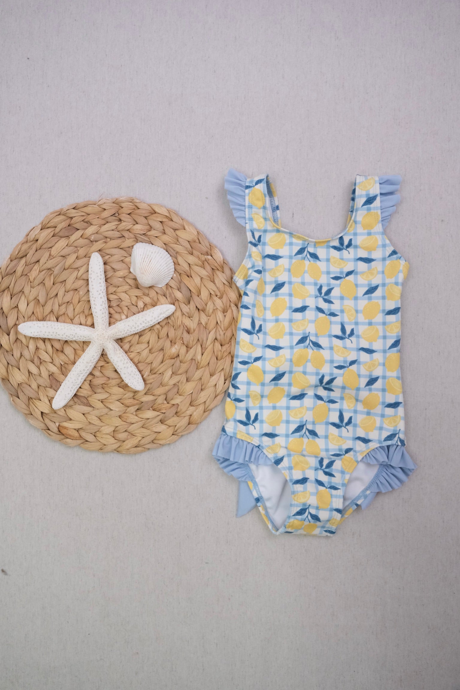 Traje de Baño Niña Limones