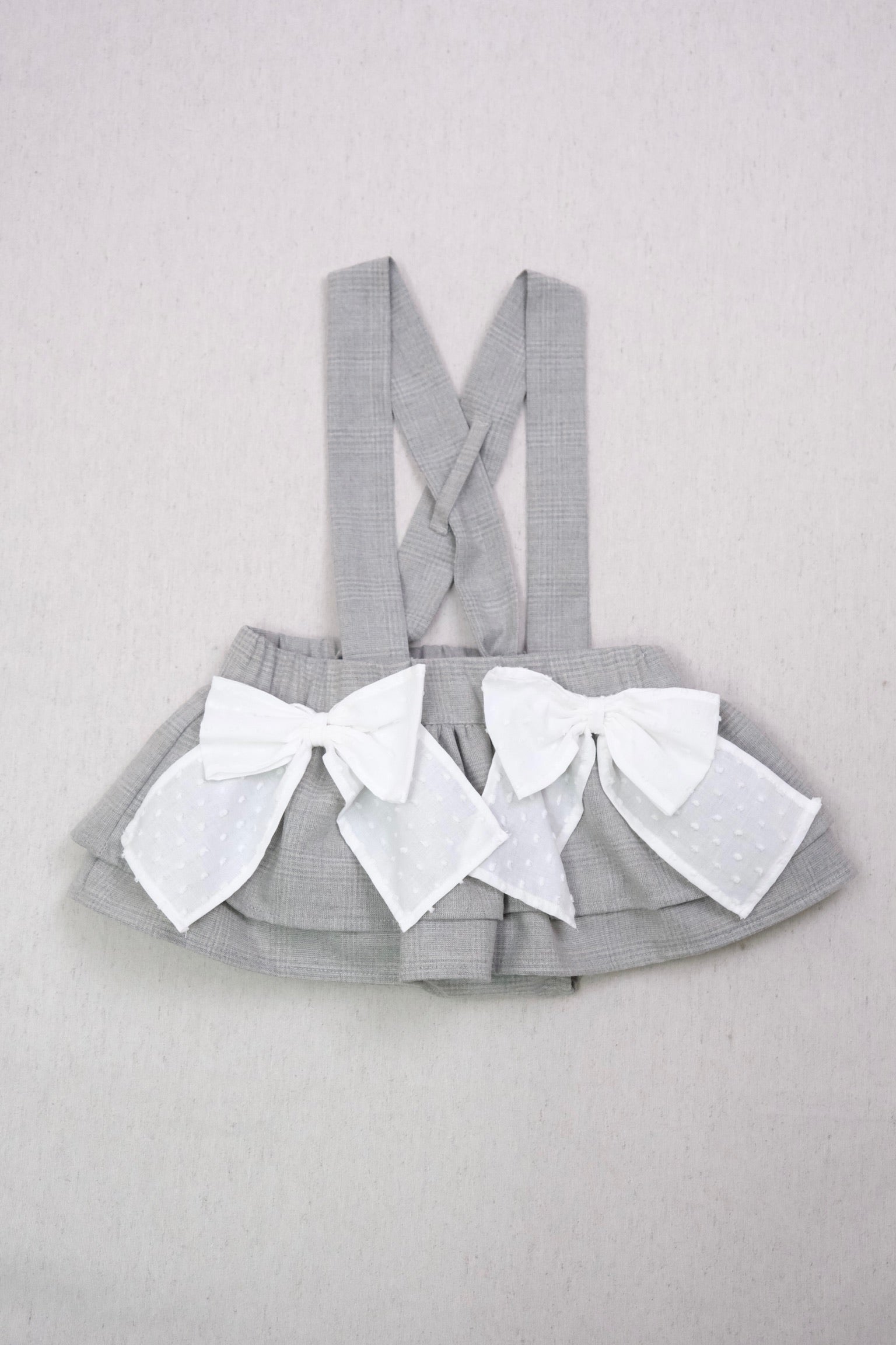 Falda Tirantes Moños Ash