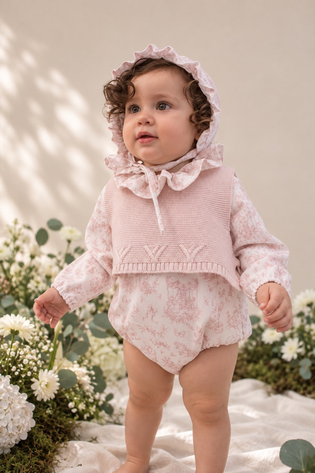 Peto Tejido Clover Play Rosa