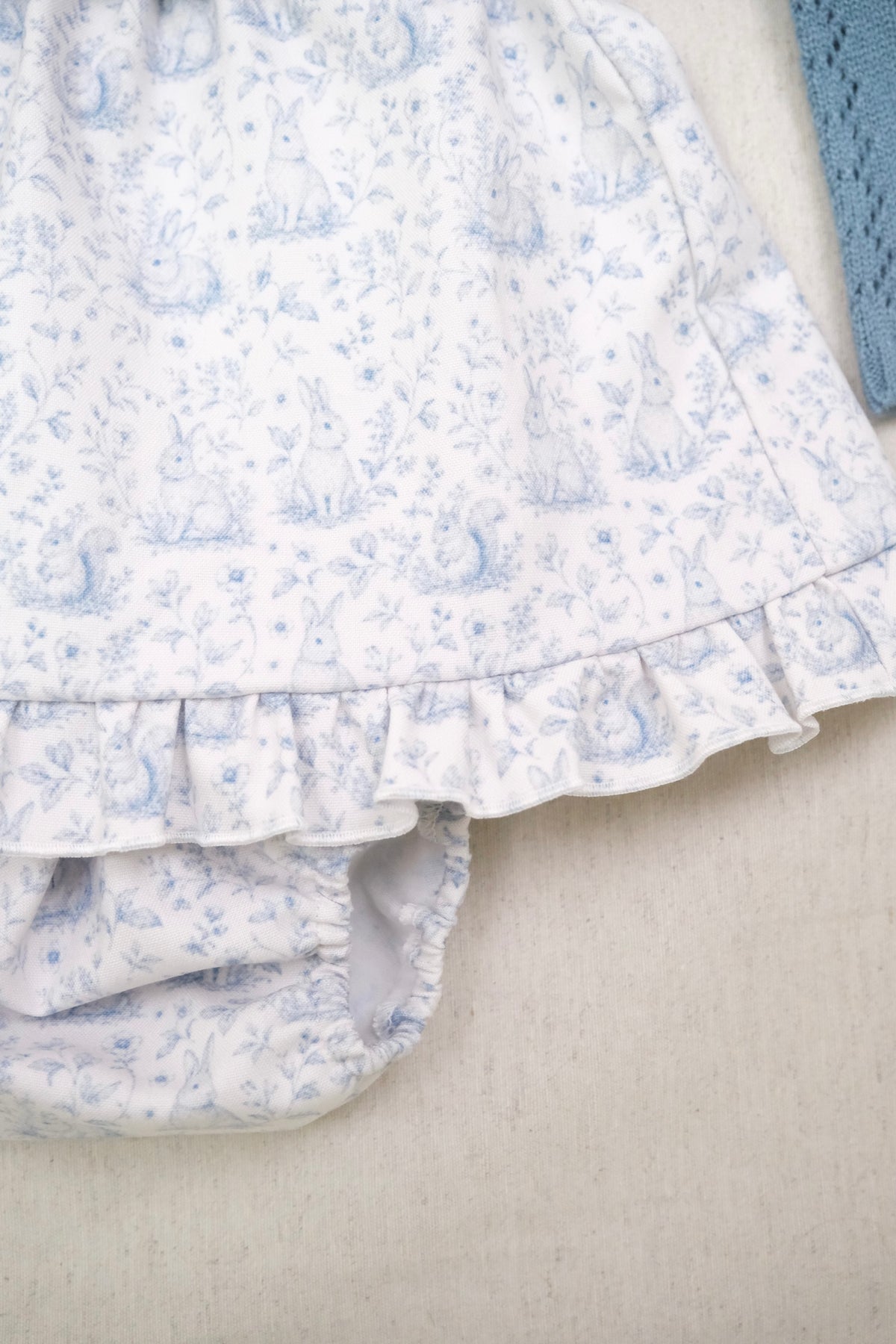 Vestido Tejido Mila Bloom Azul