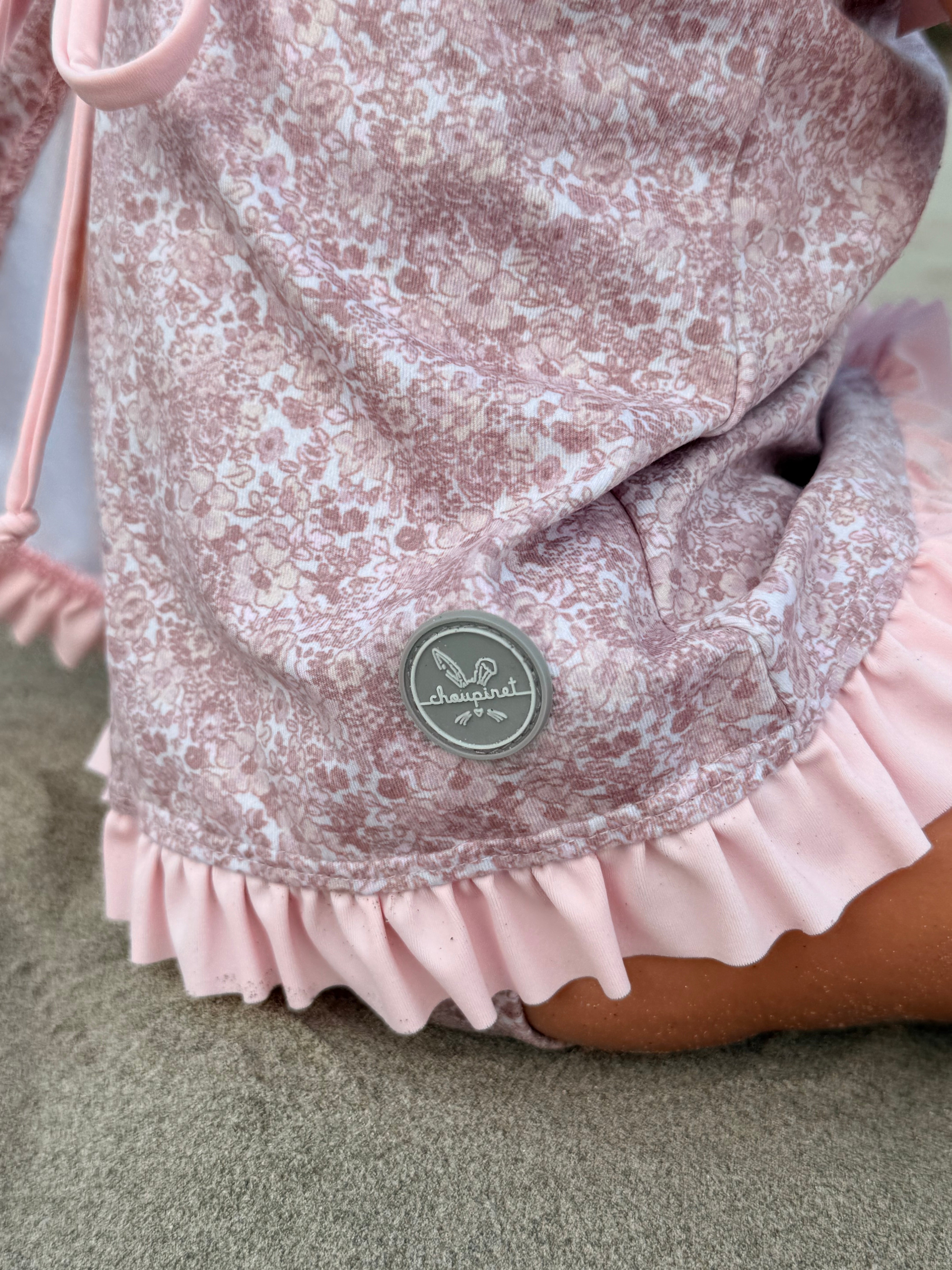 Conjunto Traje Niña Flores