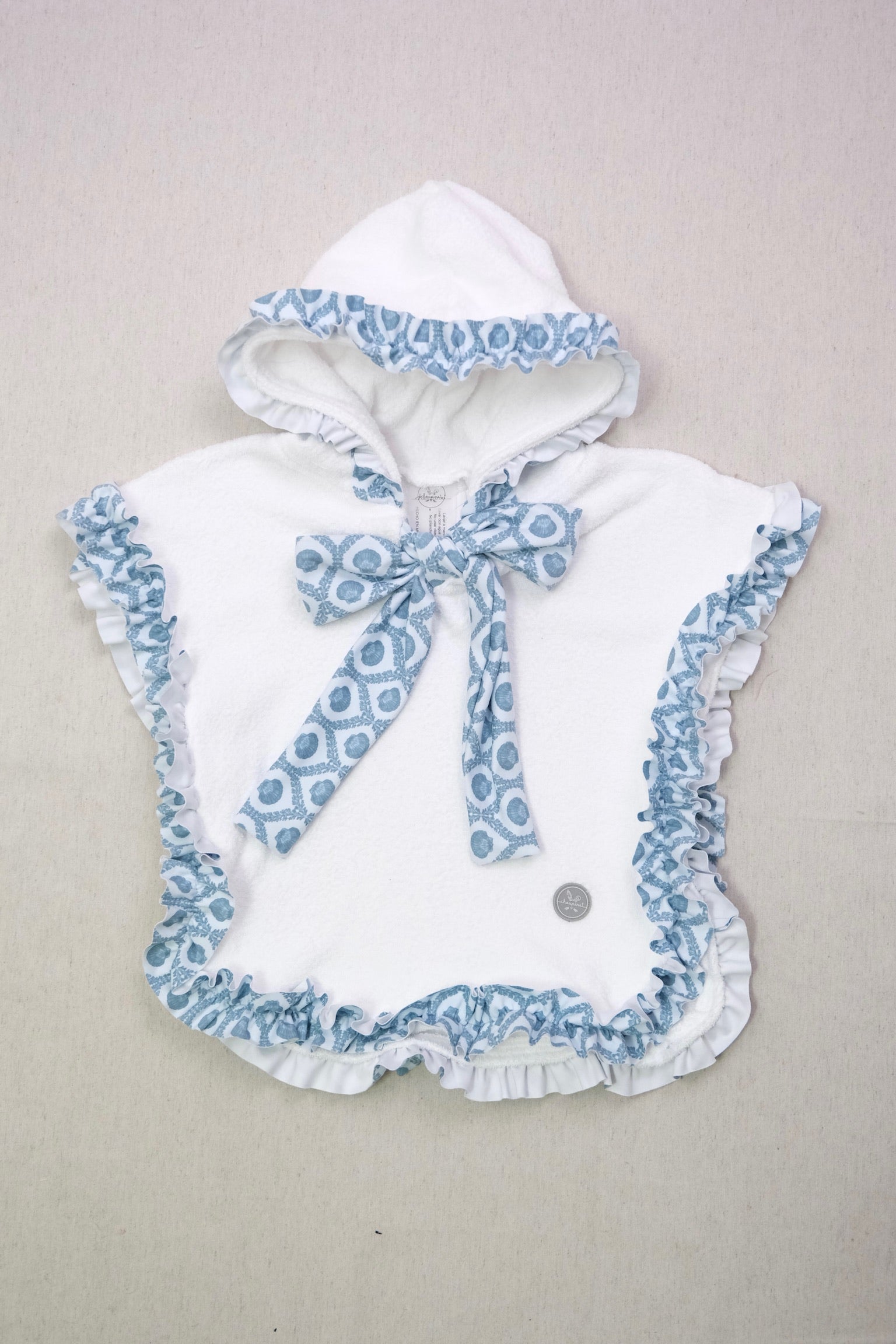 Poncho de Toalla Niña Shell