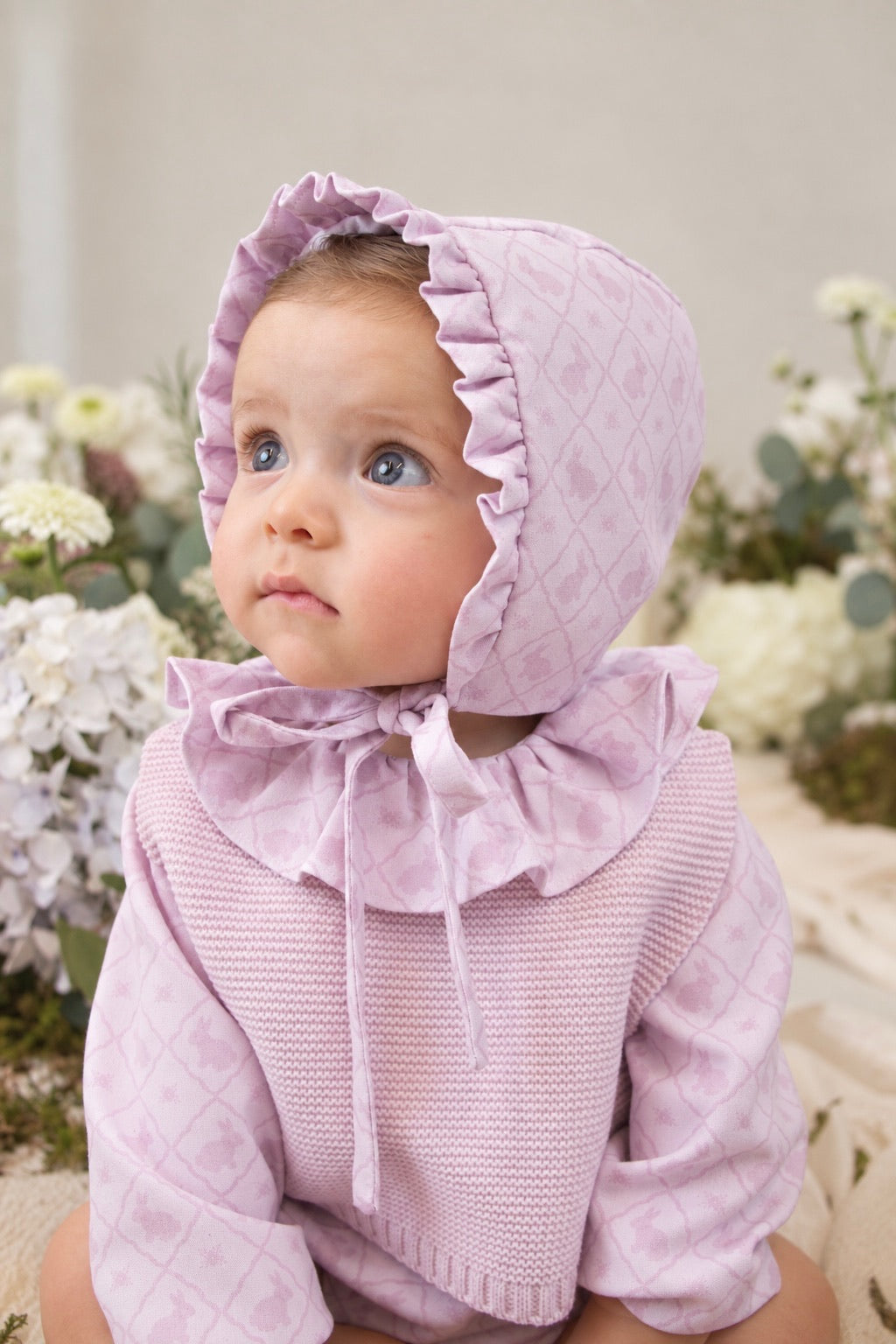 Peto Tejido Clover Hop Lila
