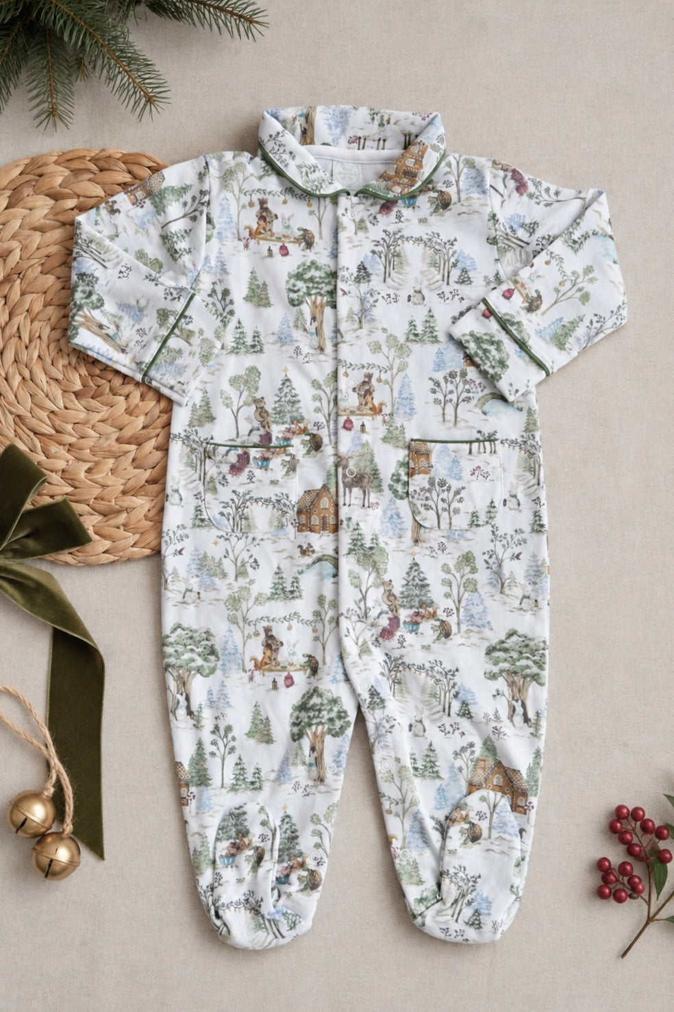 Pijama Pima Navidad Bebé 2026