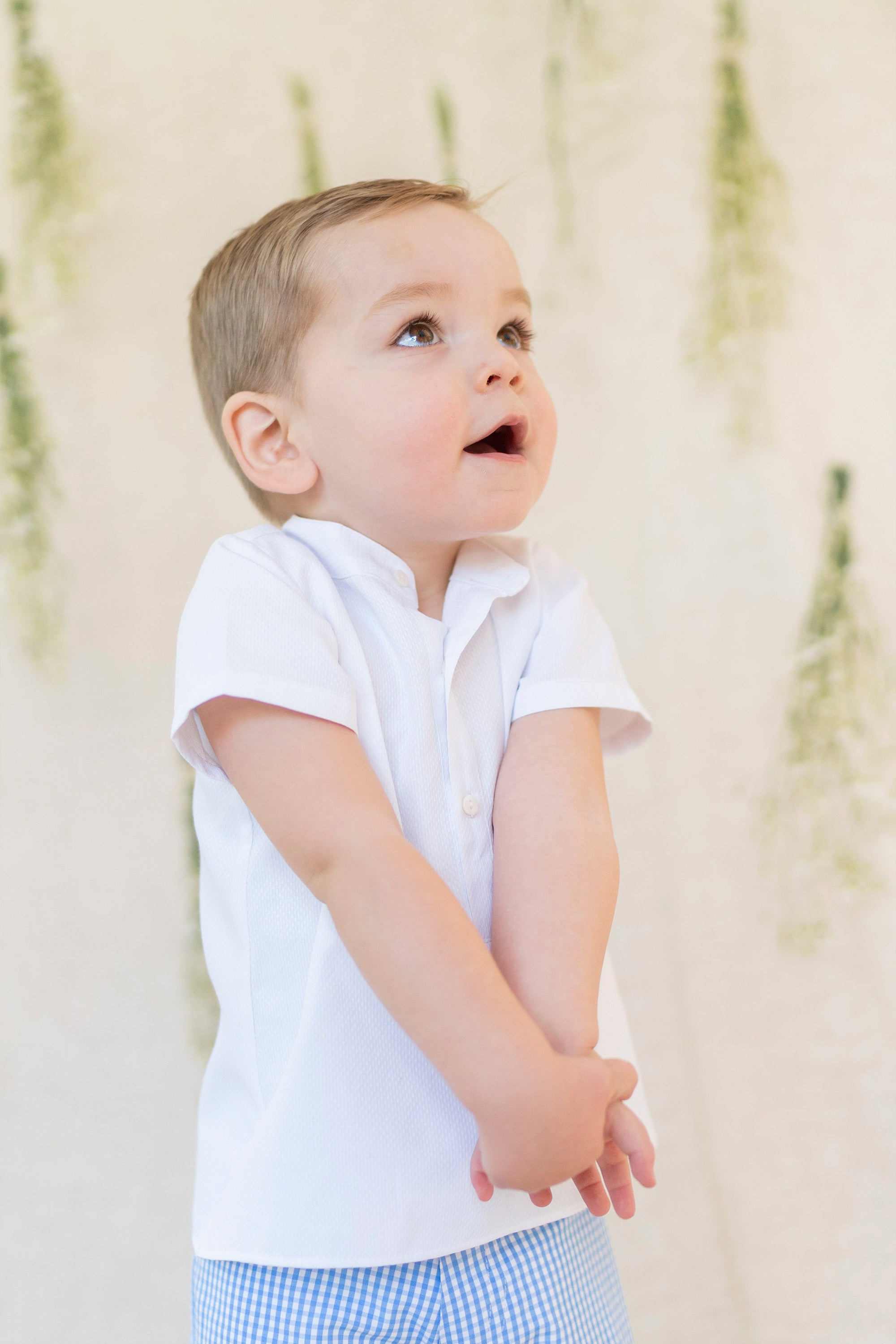 Camisa Blanca Pique Niño